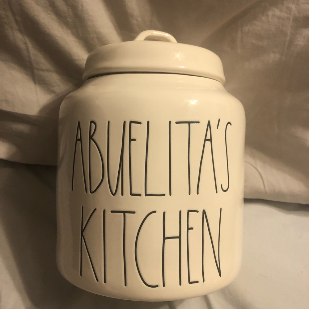 Rae Dunn Abuelita’s Kitchen canister